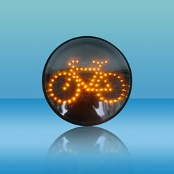 LED黃單車(chē)交通信號(hào)燈組